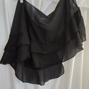 Wear Abouts Size M Black Swim Cover
